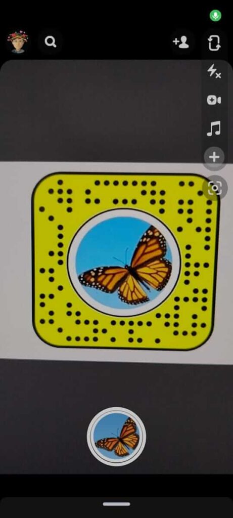 Snapchat par Butterflies lens kaise unlock kare screenshot